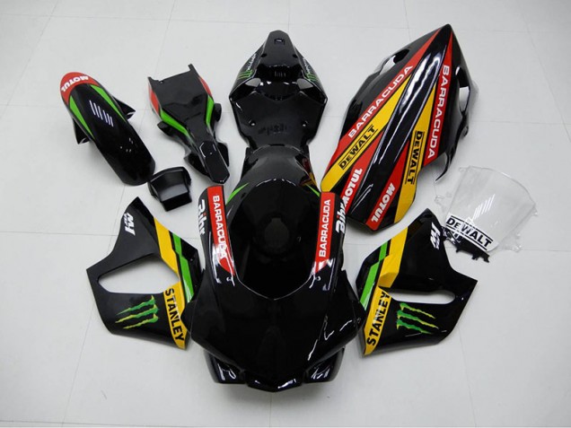 2015-2019 Black Stanley Yamaha YZF R1 Replacement Fairings UK Stores