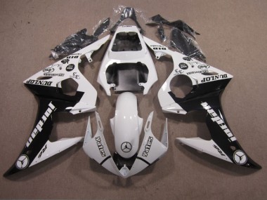 2003-2005 White Black Yamaha YZF R6 Motorbike Fairings UK Stores