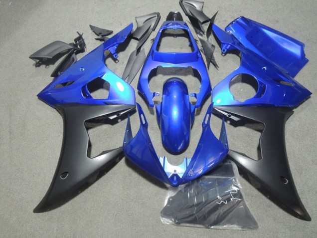 2003-2005 Blue Black Yamaha YZF R6 Motorbike Fairing UK Stores