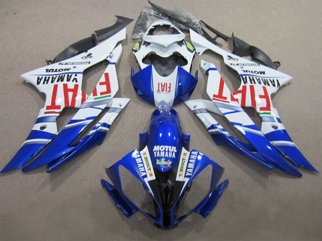 2008-2016 Blue White Motul Red Fiat Yamaha YZF R6 Motorbike Fairing UK Stores