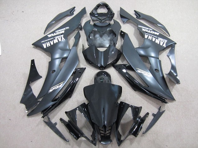 2008-2016 Black White Yamaha YZF R6 Bike Fairing Kit UK Stores