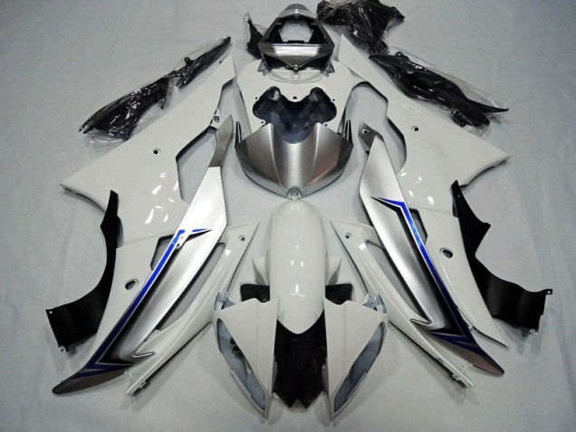 2008-2016 White Black Blue Yamaha YZF R6 Motorcycle Replacement Fairings UK Stores