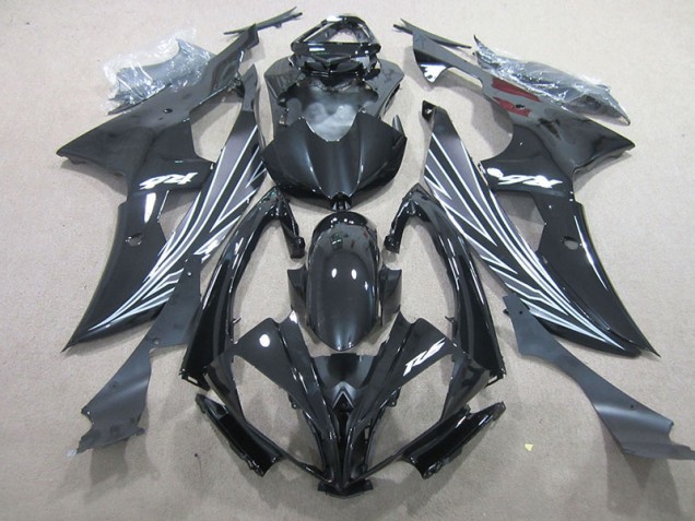 2008-2016 Black Yamaha YZF R6 Full Motorcycle Fairings UK Stores