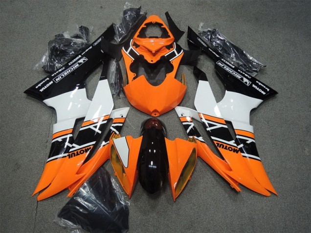 2008-2016 Orange Black Motul Yamaha YZF R6 Motor Fairings UK Stores